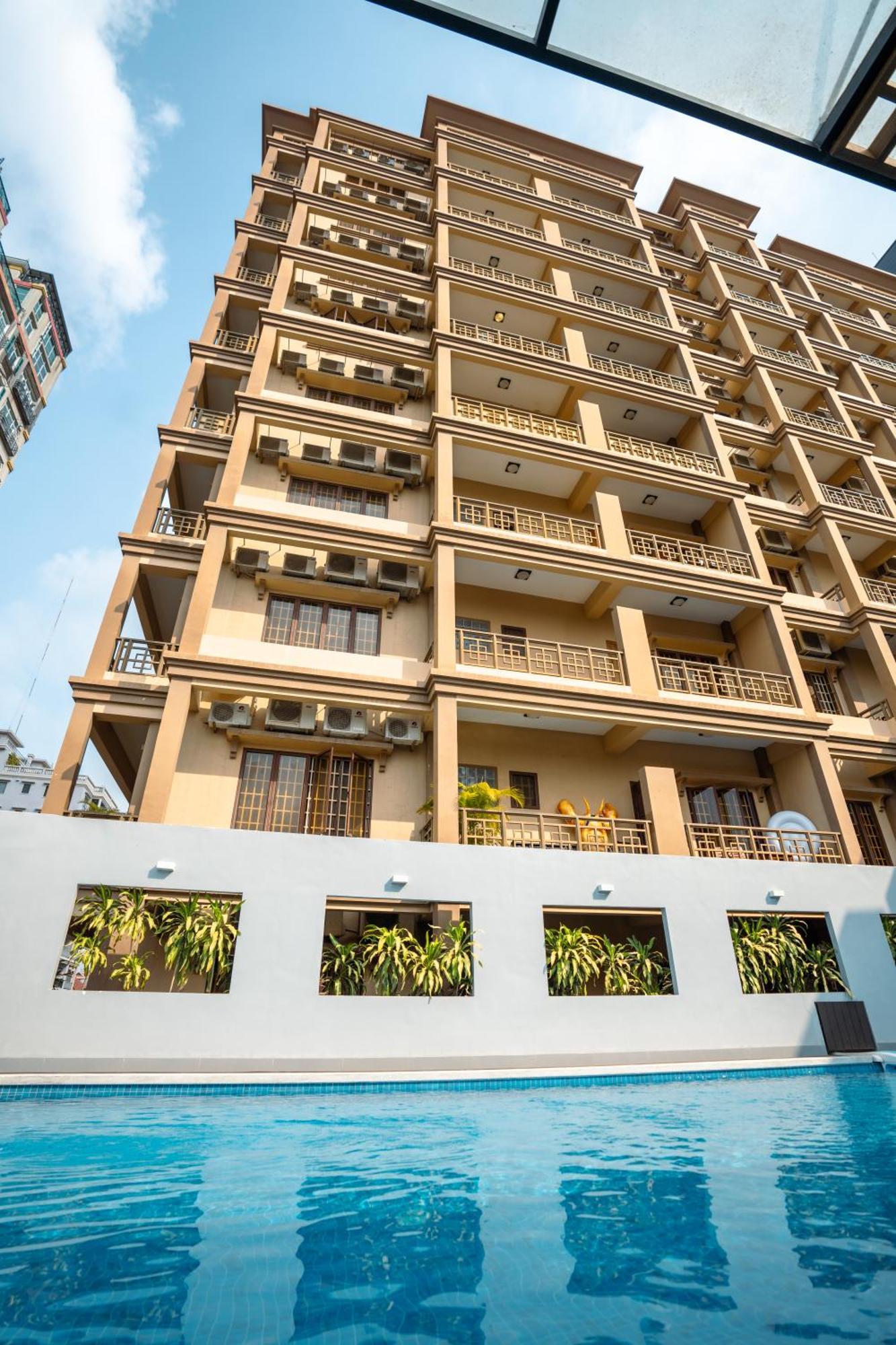 Hamptons Apartments Phnompenh Exteriér fotografie